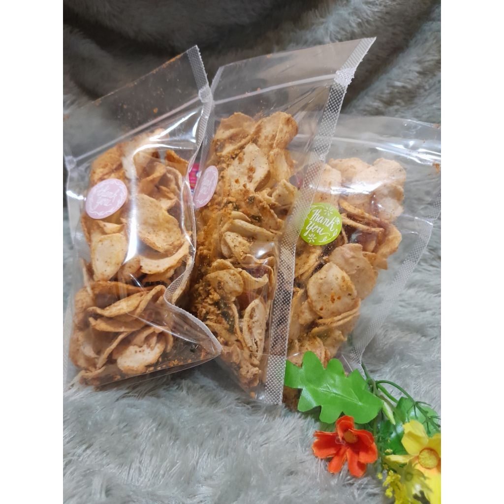 

Basreng enak gurih pedas 80gr