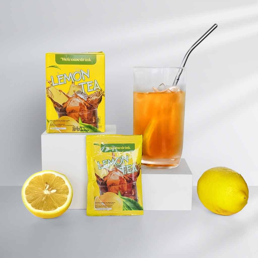 

WELCOMEDRINK Minuman Serbuk Teh Rasa Lemon Tea (10 Sachet)