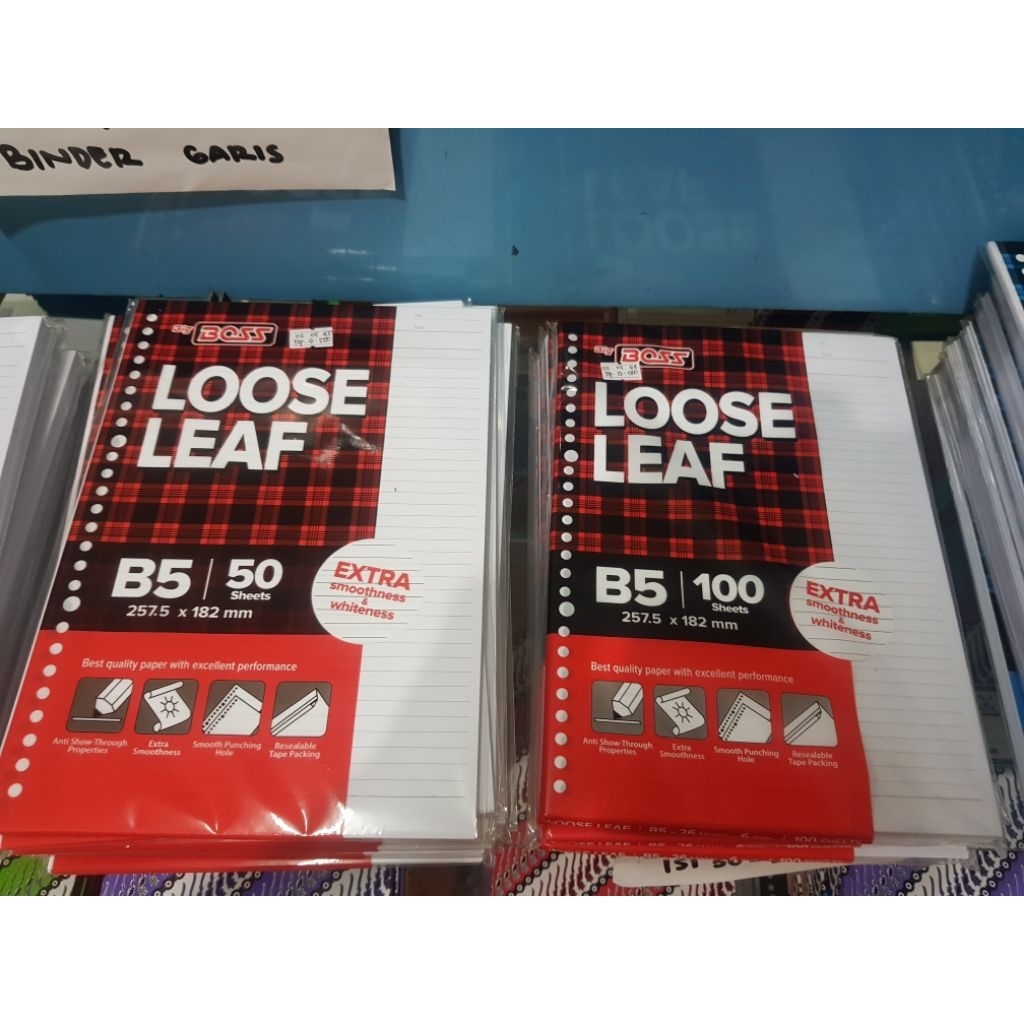 

Kertas Binder (Boss)