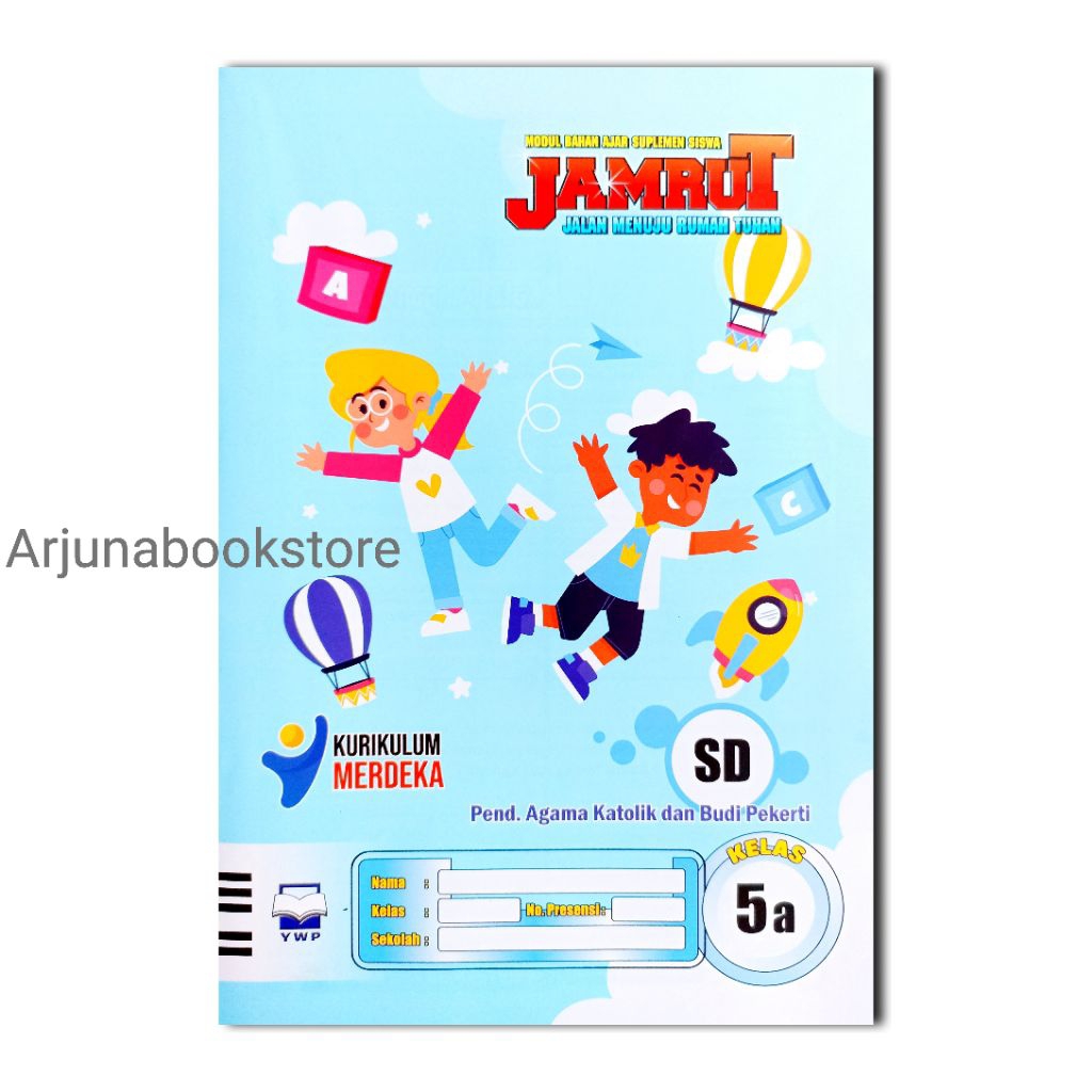 BUKU LKS JAMRUT AGAMA KATOLIK KELAS 5 SD Semester 1 KURIKULUM MERDEKA