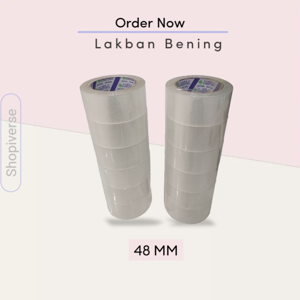 

LAKBAN BENING NACHI 48MM 100 yard / LAKBAN OPP BENING / LAKBAN OPP NACHI / Amola Lakban Bening 48 MM