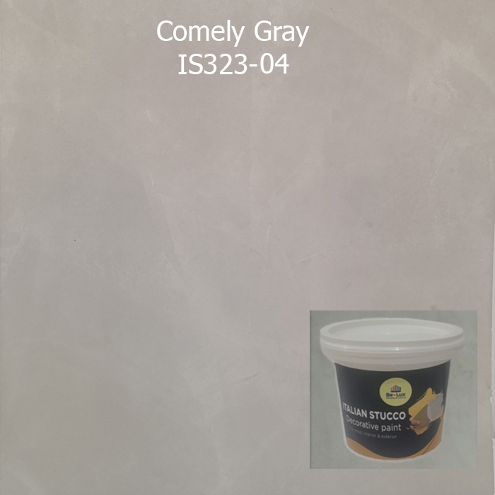 Cat Motif Semen Ekspos Italian Stucco - Comely Gray - Cat Dekoratif