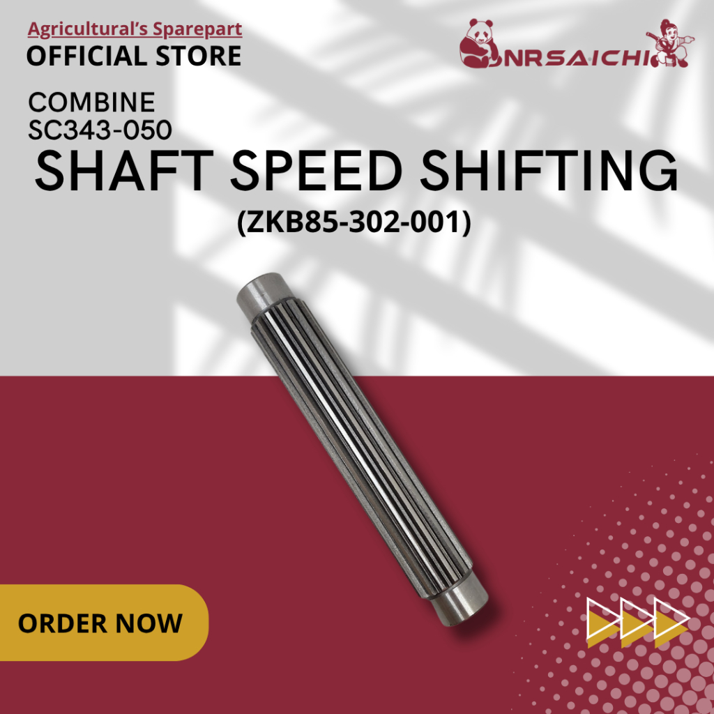 Shaft Speed Shifting ZKB85-302-001 untuk Sparepart Combine Harvester MAXXI BIMO 102 | nrsaichi