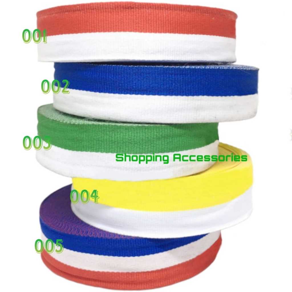 

PITA/TALI ±3cm/30mm MEDALI/PIAGAM/TROPHY (1 Roll 25,5Meter/28Yards) 2 STRIP