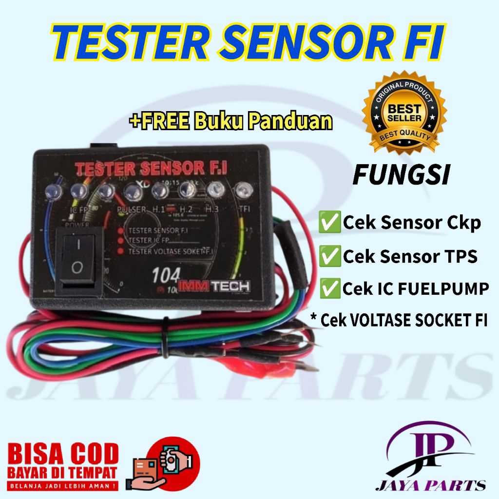 Multitester Tester sensor FI Alat cek sensor Ckp Scanner Ic Fuelpump tps injektor tsp spull pulser M