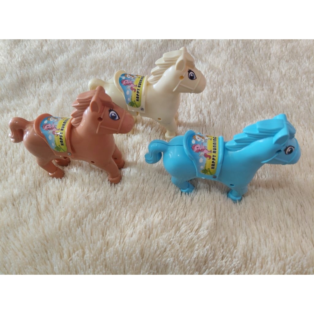 MAINAN TARIK/MAINAN PUTAR/MAINAN BISA JALAN/MAINAN KUDA PONI/MAINAN KUDA BISA JALAN
