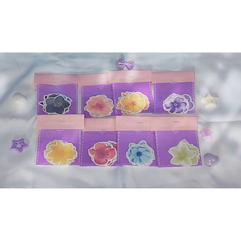 

Stiker Kromo Bunga 5pcs - Floral Series by dailylaa.co