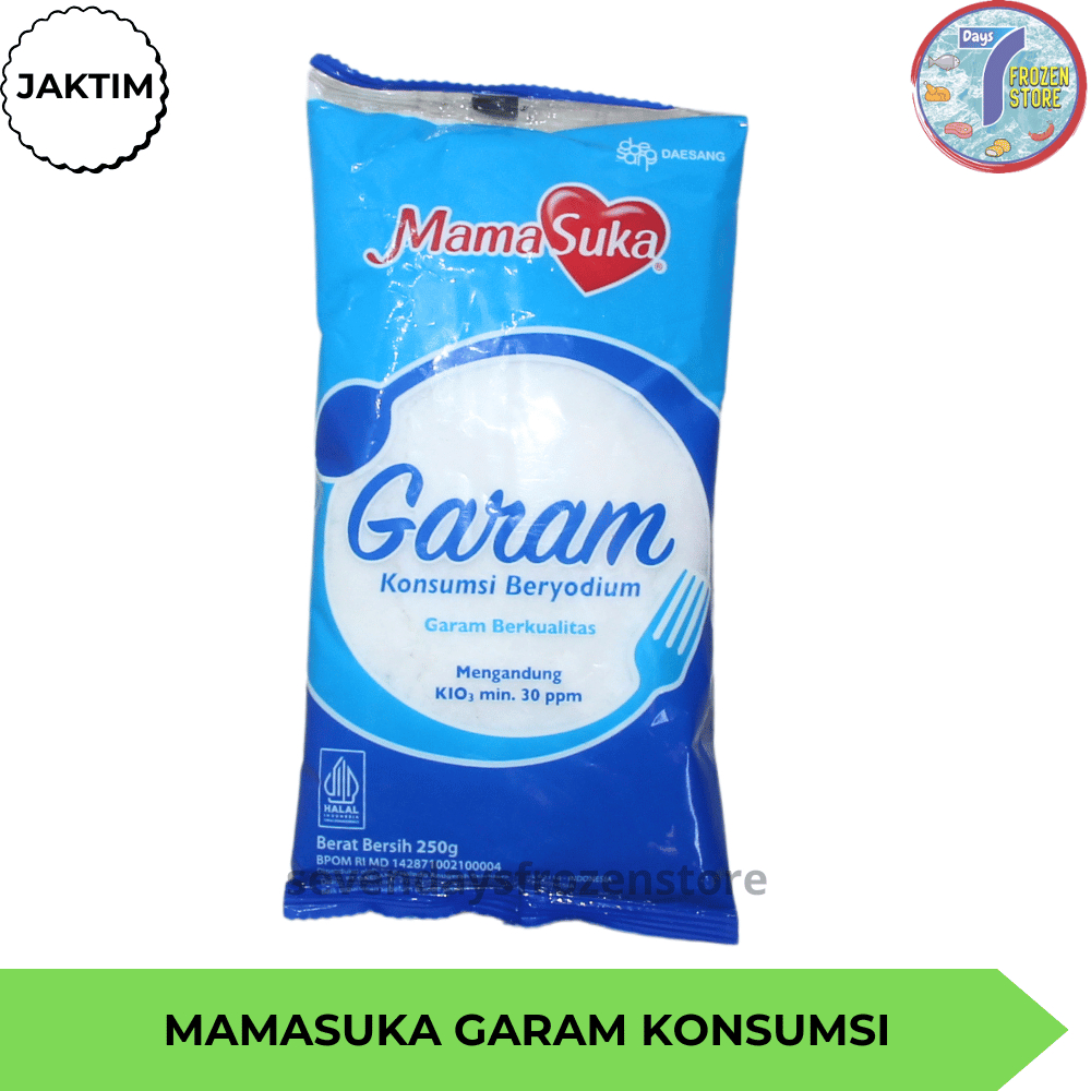 

MamaSuka Garam Konsumsi Beryodium 250 Gr