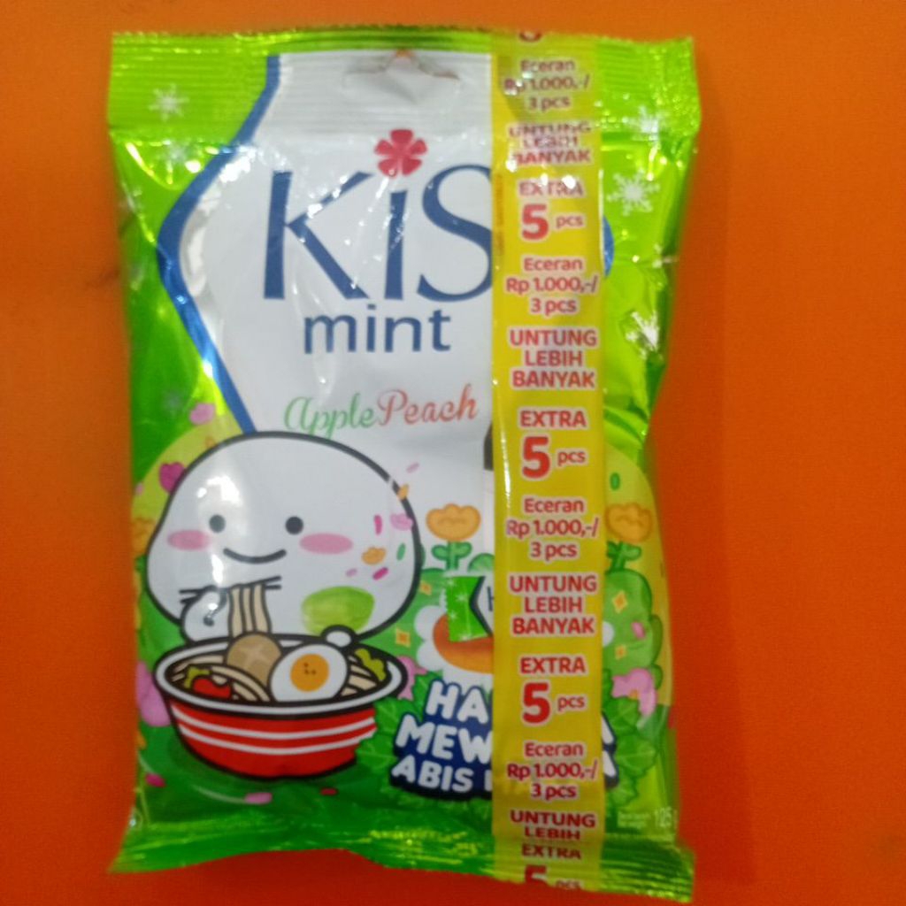

Kiss Mint Apple Peach 125gr