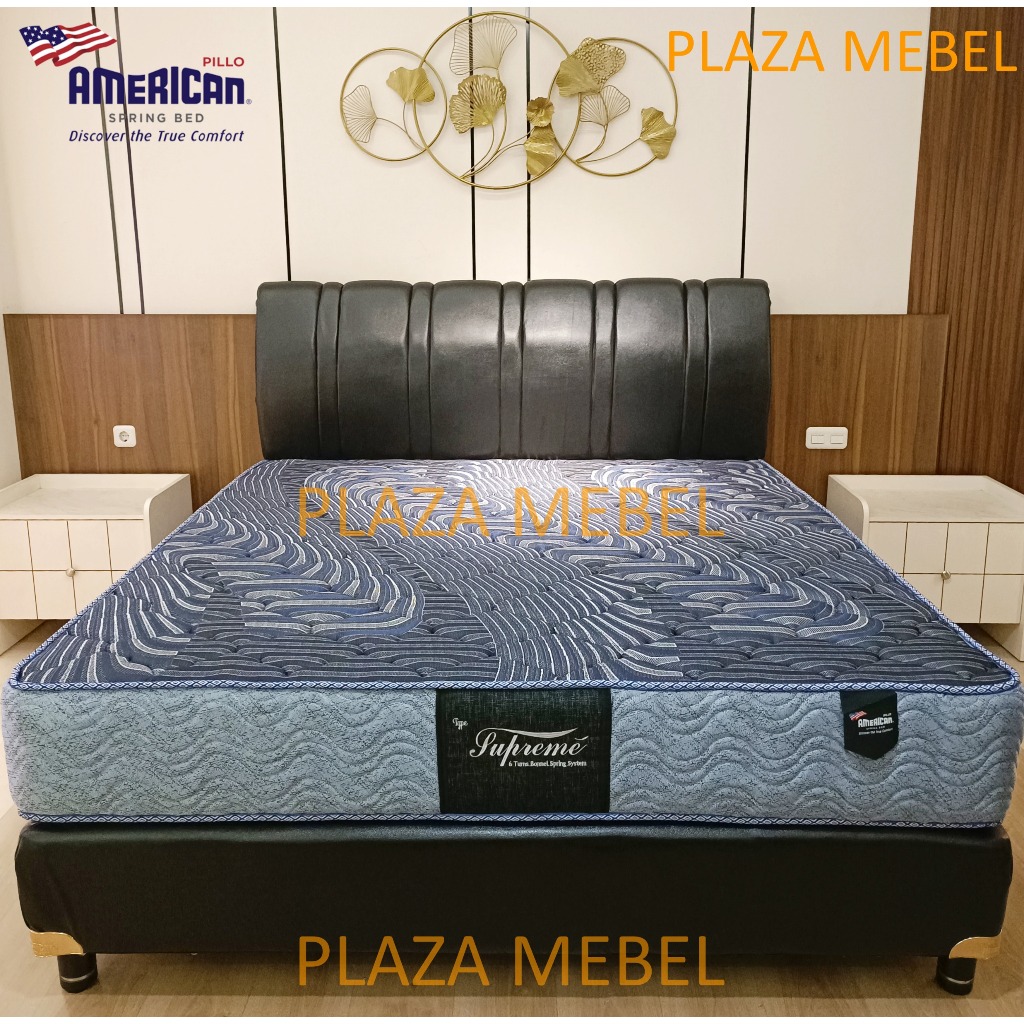 Matras Kasur Springbed American Supreme 120 - 160 - 180 (Kasur Only) Spring Bed