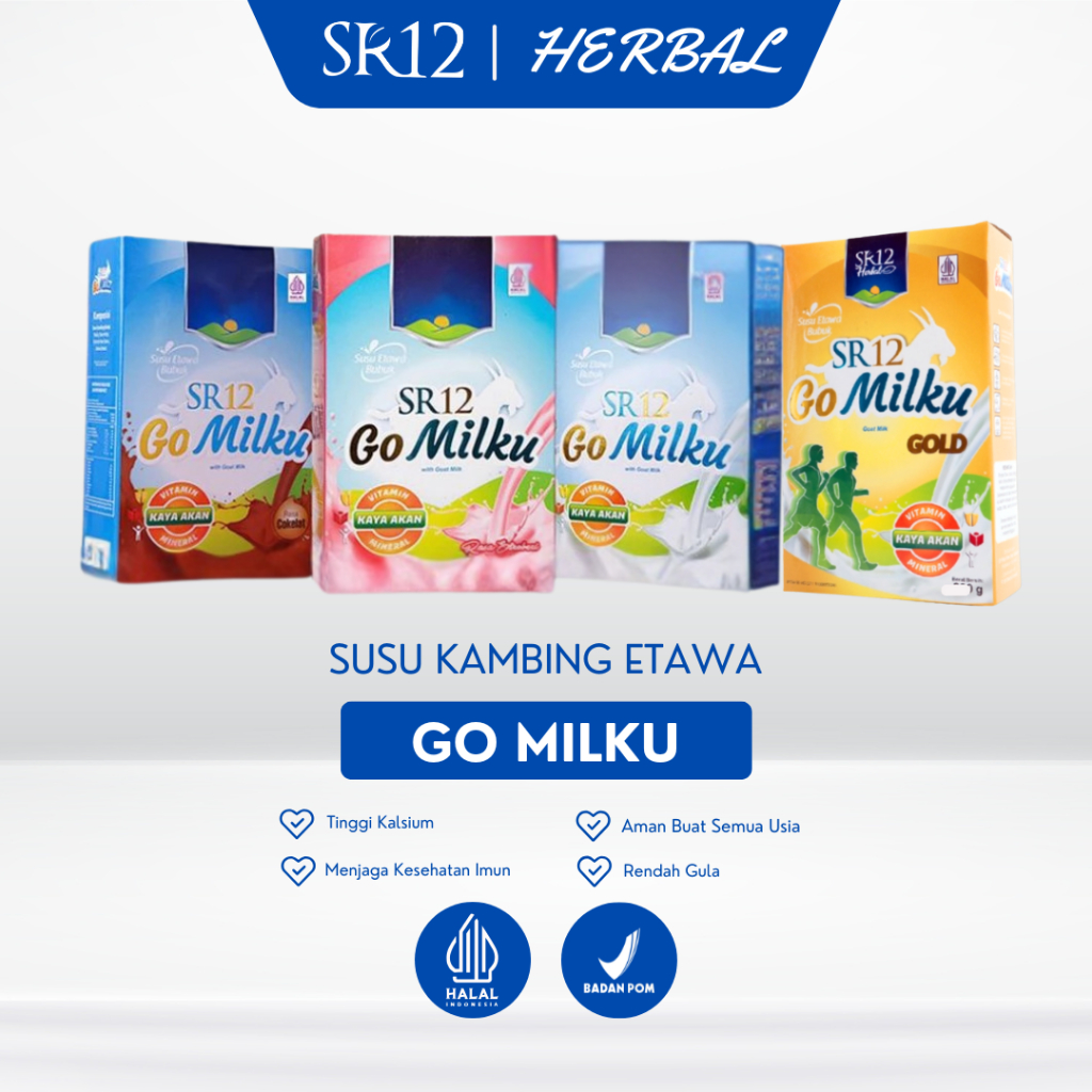 

Go Milku SR12 Susu Kambing Etawa Premium Untuk Anak Lansia dan Ibu Menyusui