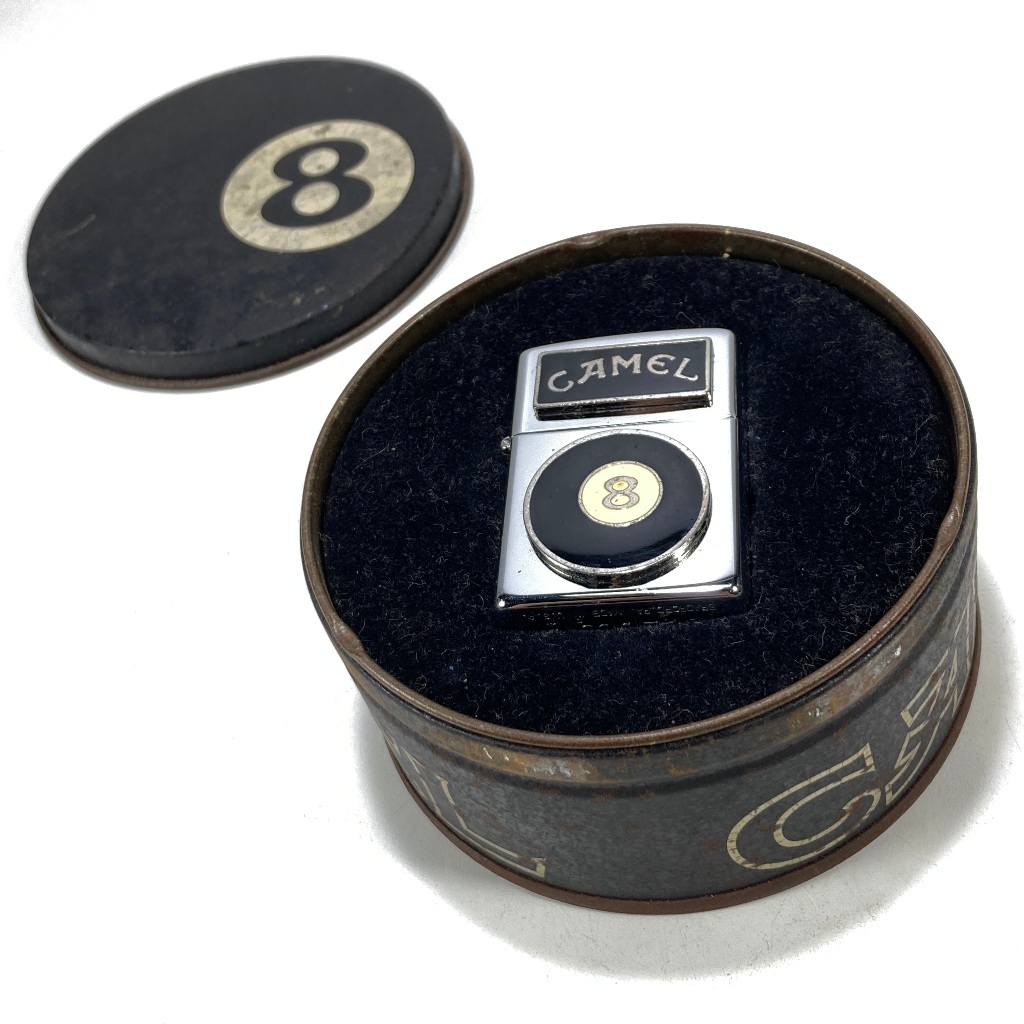 ZIPPO CAMEL 8ball 1994 dengan Packaging MADE IN USA Second