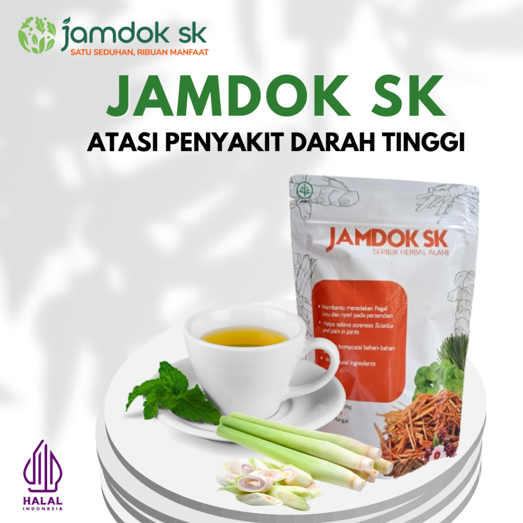 

JAMDOK SK Isi 20 Kantong – Teh Herbal Penurun Tekanan Darah Tinggi