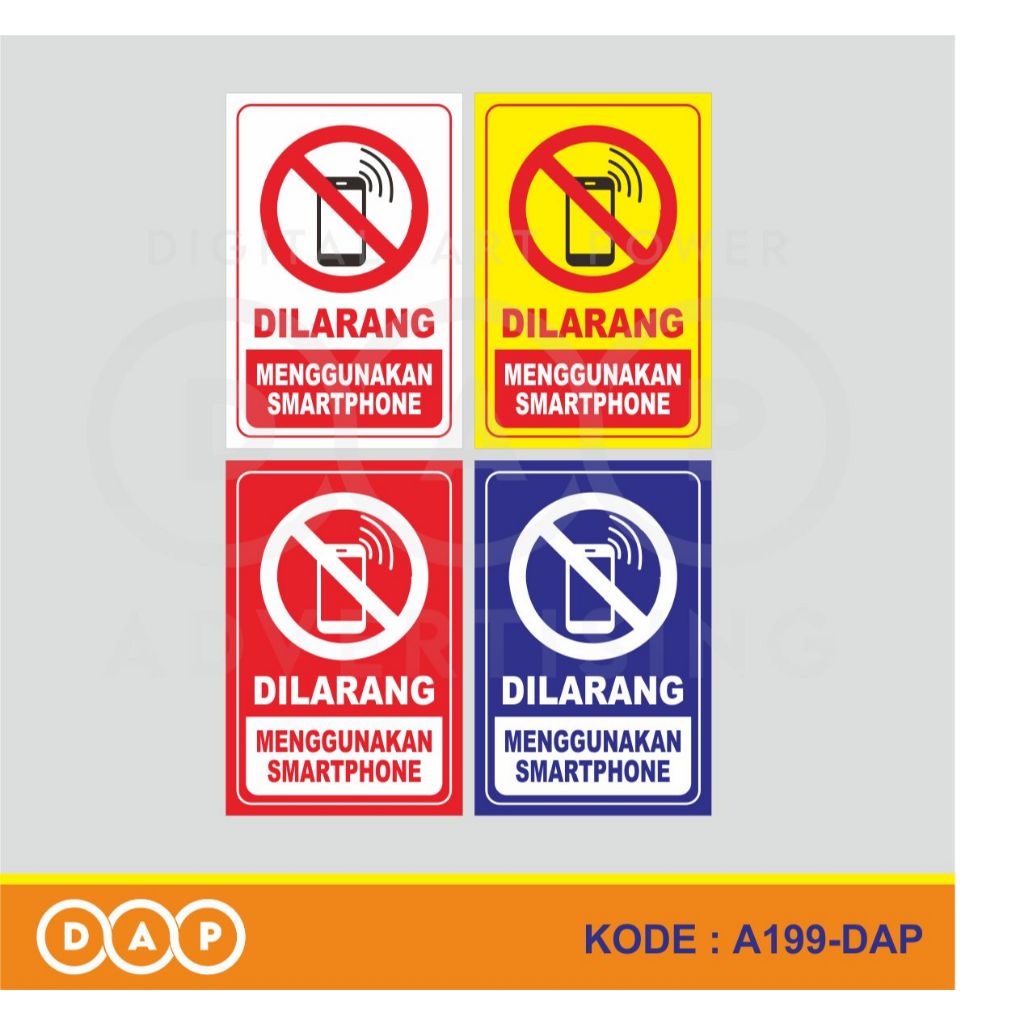 

A199 - Acrylic Sign, Stiker Akrilik Dilarang Menggunakan HP, Tahan Air, Murah, dan Bisa Custom