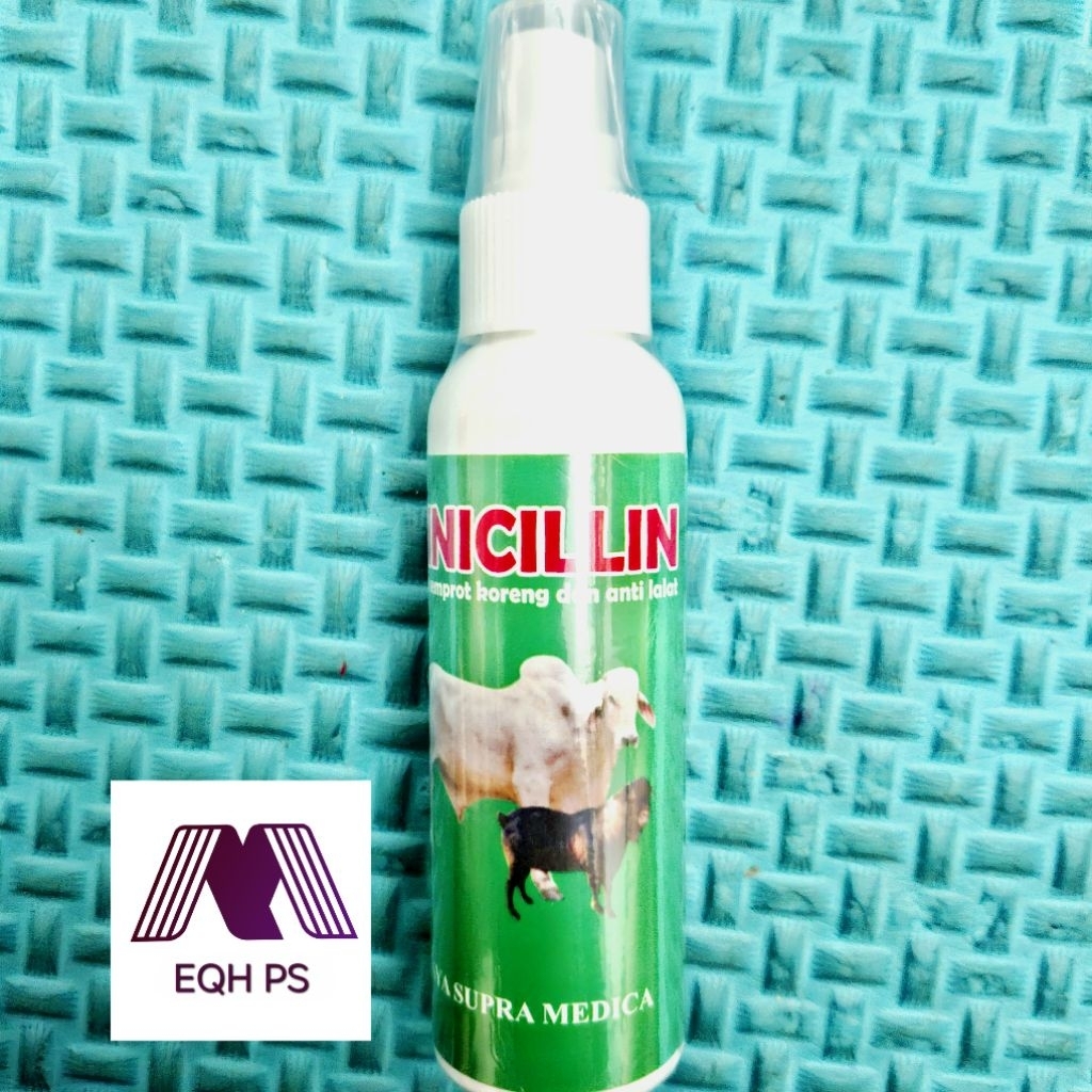 PINICILLIN PINICILIN PINISILIN Obat Semprot Spray Penyakit Kulit Jamur Koreng Kudis Anti Lalat pada 