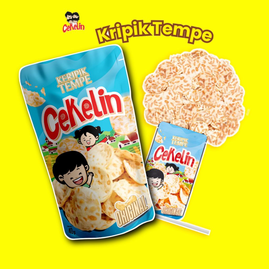 

Stop! Kamu Wajib Coba Keripik Tempe CeKellin! Snack
