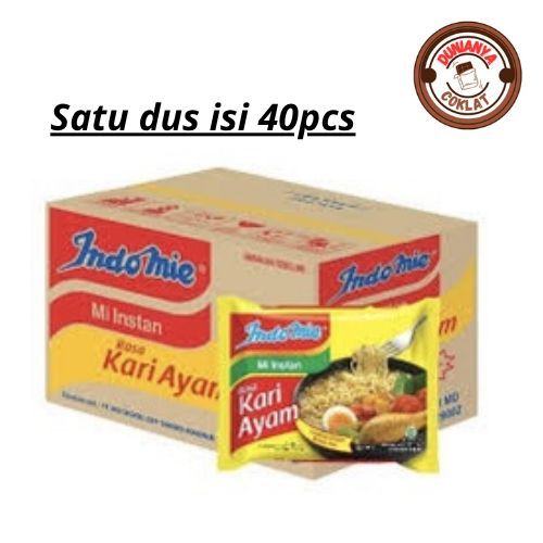 

Indomie Kuah Kari Ayam - 1 Dus Isi 40 Pcs