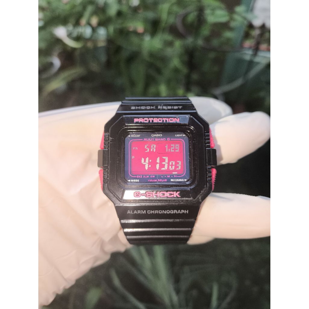 (Harga Net) Jam Tangan Casio G-Shock GW-5510B All Original Tough Solar (Baterai Anggap Gantian Biasa