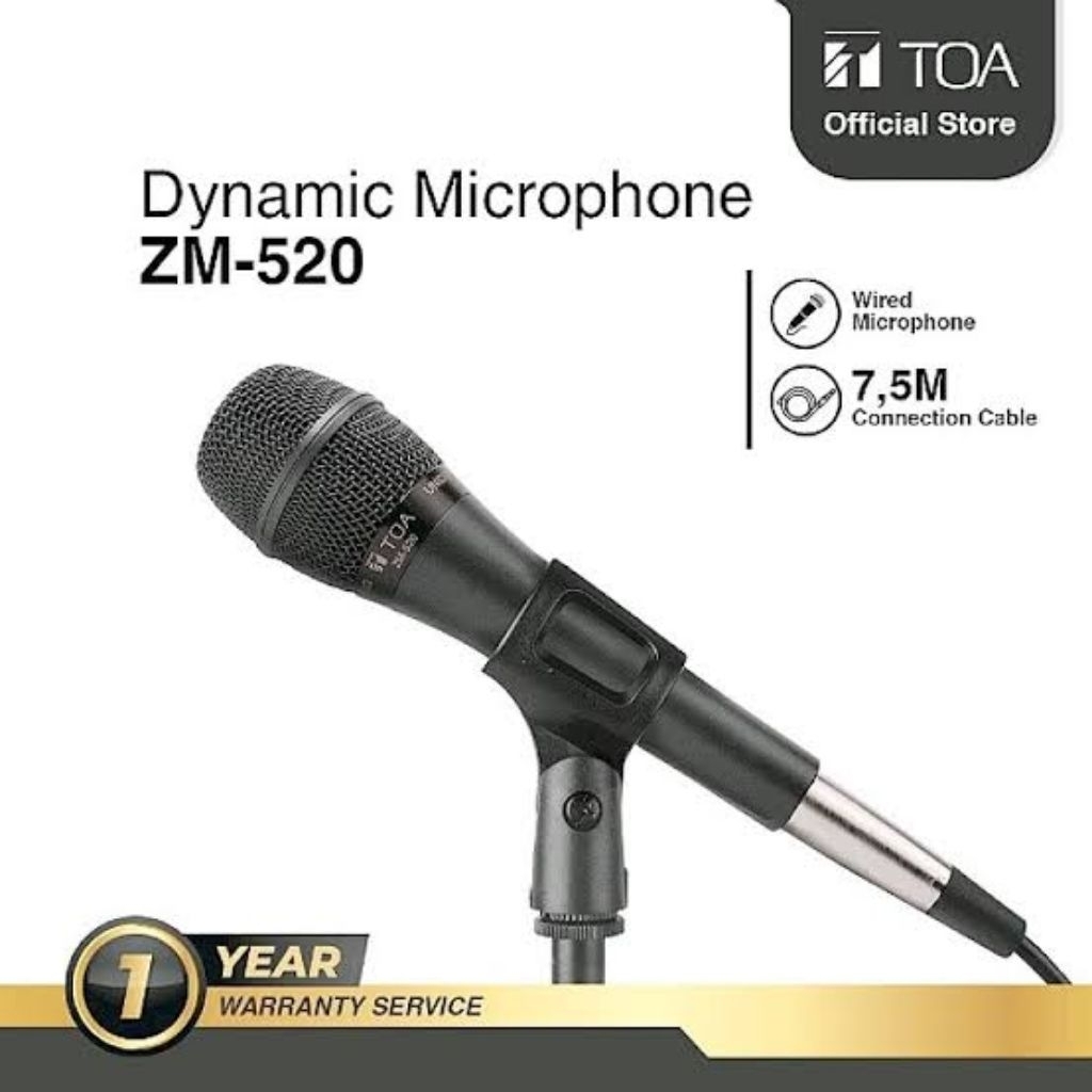 TOA ZM520 original Microphone kabel TOA ZM 520 Mikrofon kabel