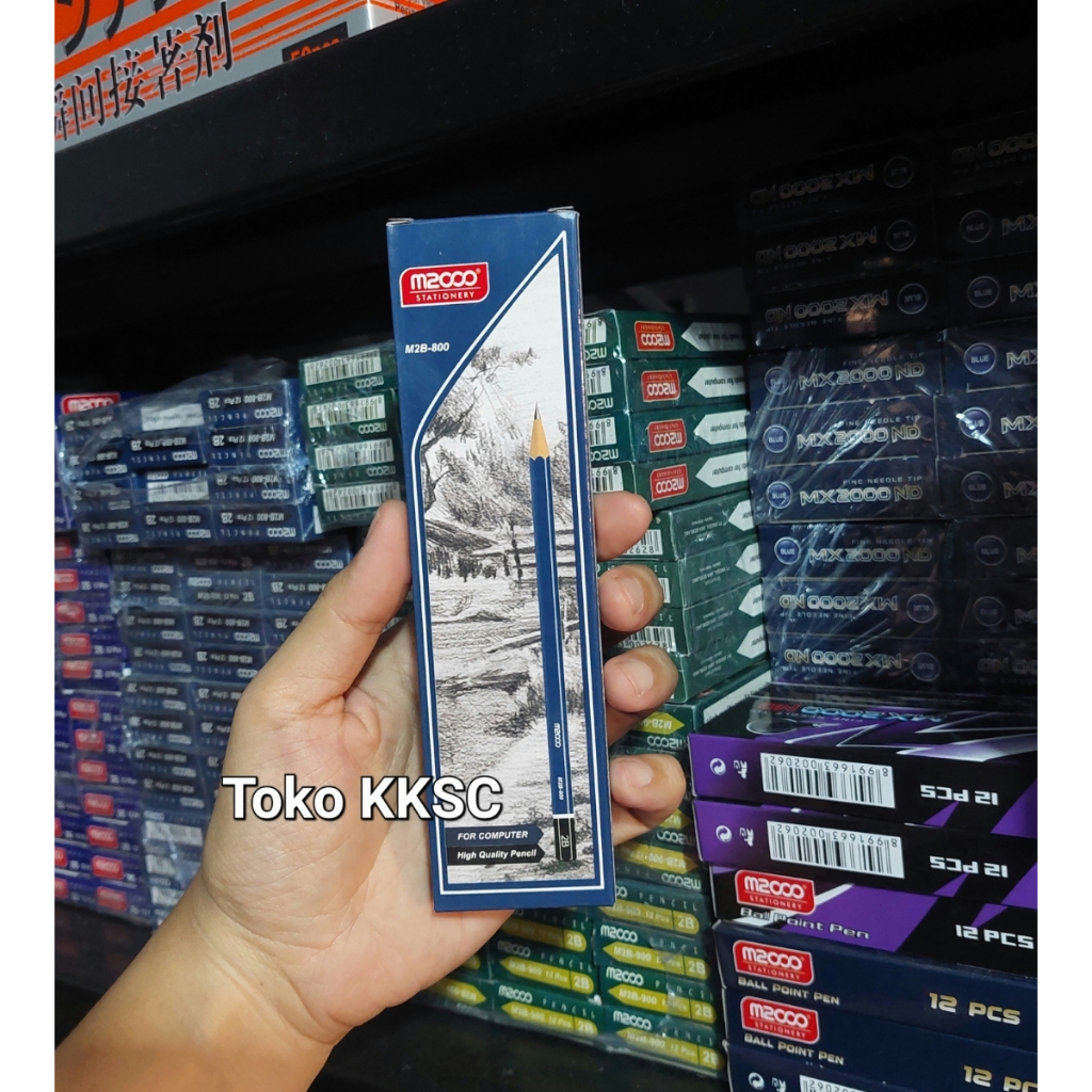 

Pensil / Pencil 2B For Computer isi 12 Pcs M2000 - M2B-800