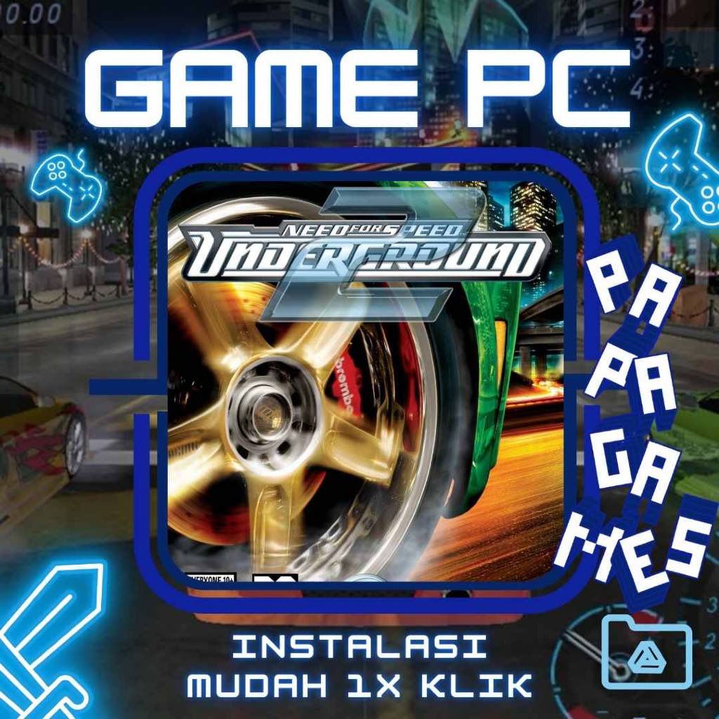 Game PC NFS Underground Full Version Offline – Balap Jalanan Seru, Laptop Ringan, Instal Mudah