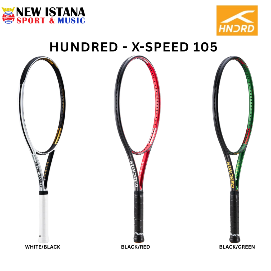 Raket Tennis Tenis Hundred X-Speed XSpeed 105