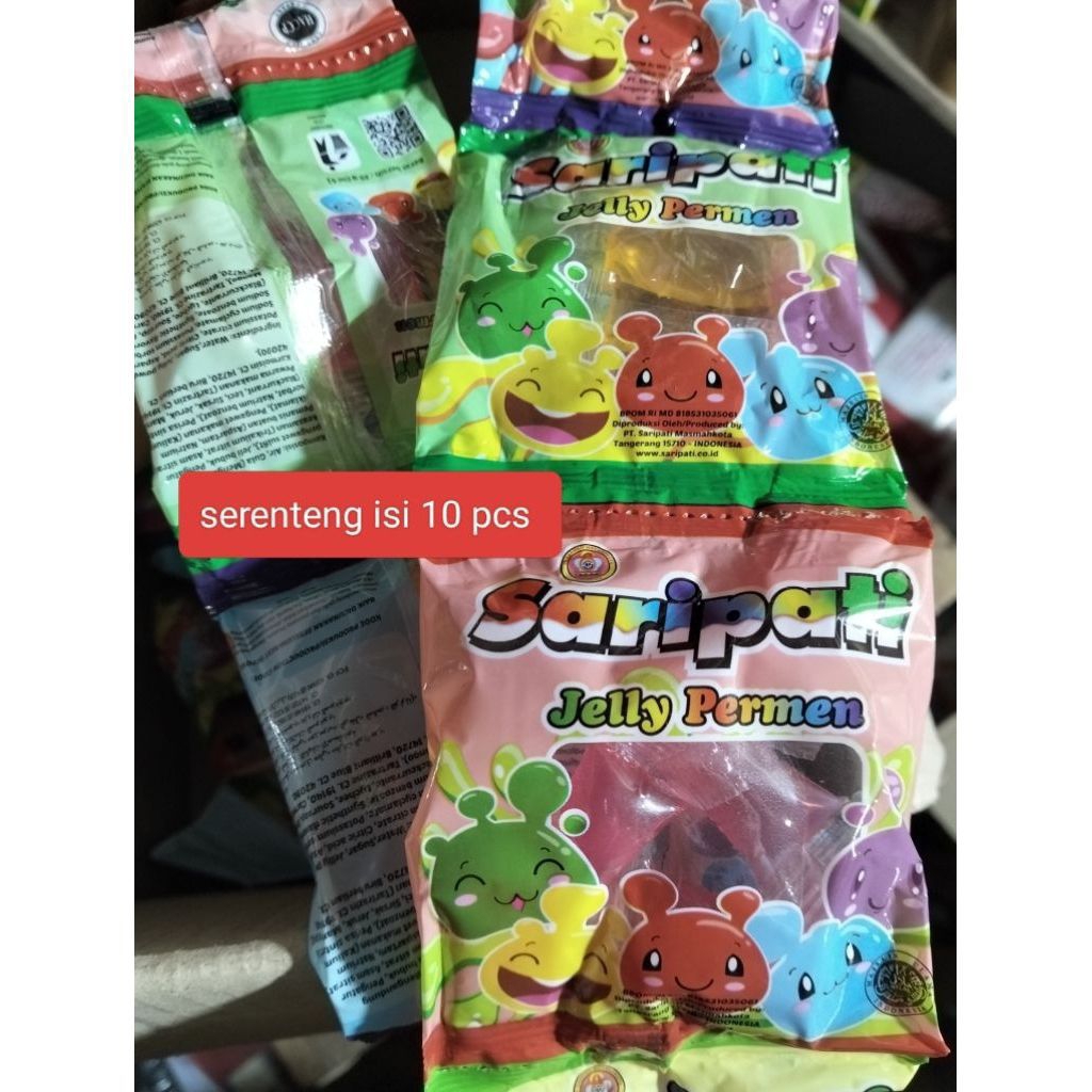 

Saripati Jelly Permen Agar Isi 10 Pcs