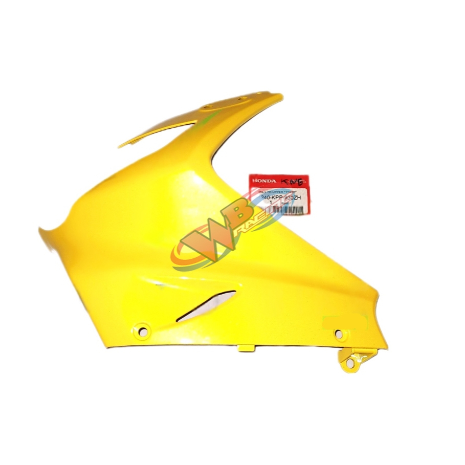 Fairing Cover Batok Lampu Depan dan Pipi Kiri Kanan Honda CBR 150 Old Warna Kuning Tahun 2006 Origin