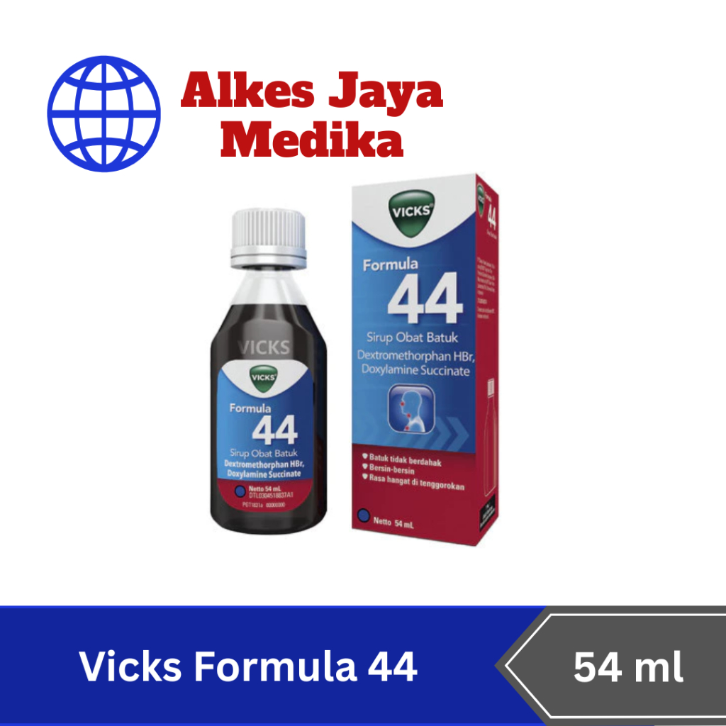 Vicks Formula 44dewasa 54ml - obat batuk