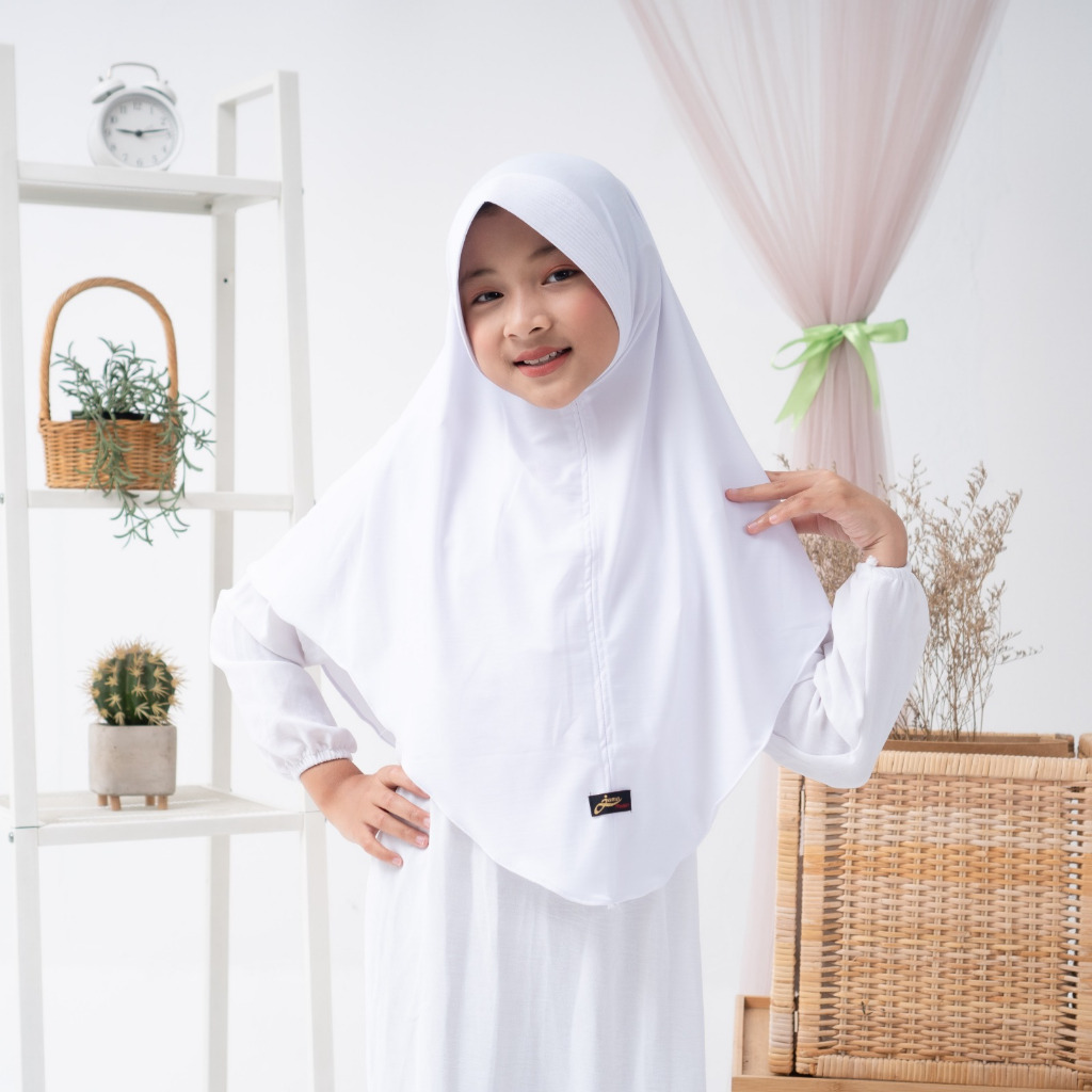 JUMA Hijab Instant Anak Jersey Premium Pet Tebal