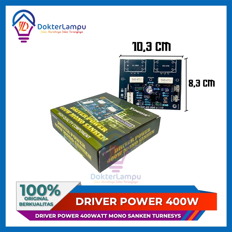 KIT POWER 400 W SANKEN TUNERSYS