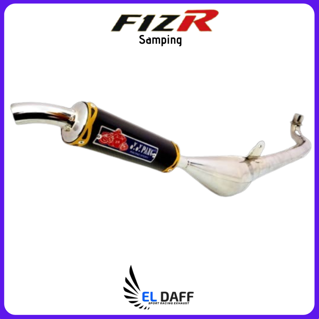 Knalpot Fiz r f1zr fizr Standar Racing YY PANG Kolong Samping Chrome Underbone Slincer Karbon