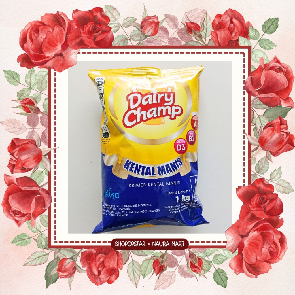 

[NAURA.MART] DAIRY CHAMP SUSU KENTAL MANIS 1 KG