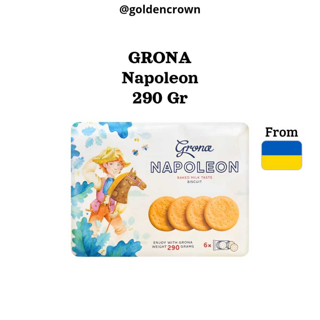 

Grona Biskuit Napoleon | biskuit rasa susu 290g