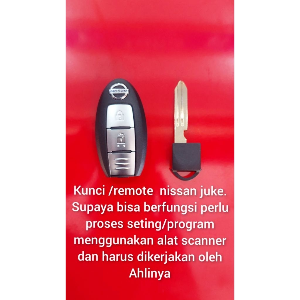Kunci Remote Nissan juke