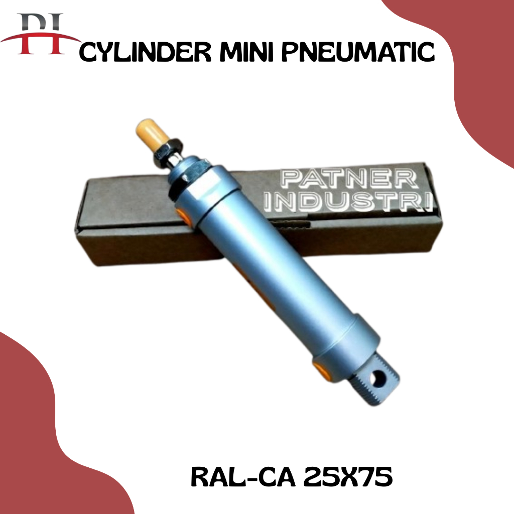 Cylinder mini pneumatic RAL-CA 25X75 EMC