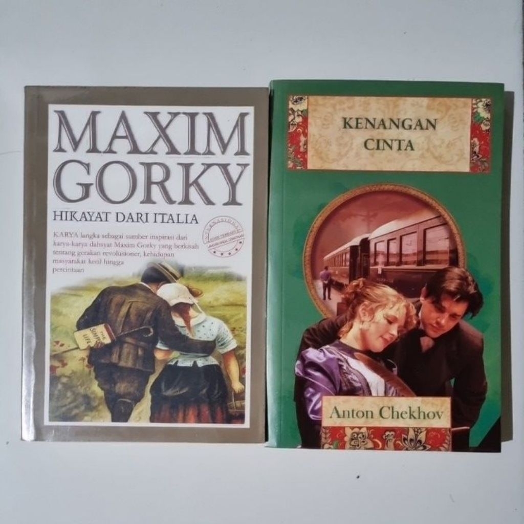 (Booked) Hikayat dari Italia by Maxim Gorky dan Kenangan Cinta by Anton Chekhov