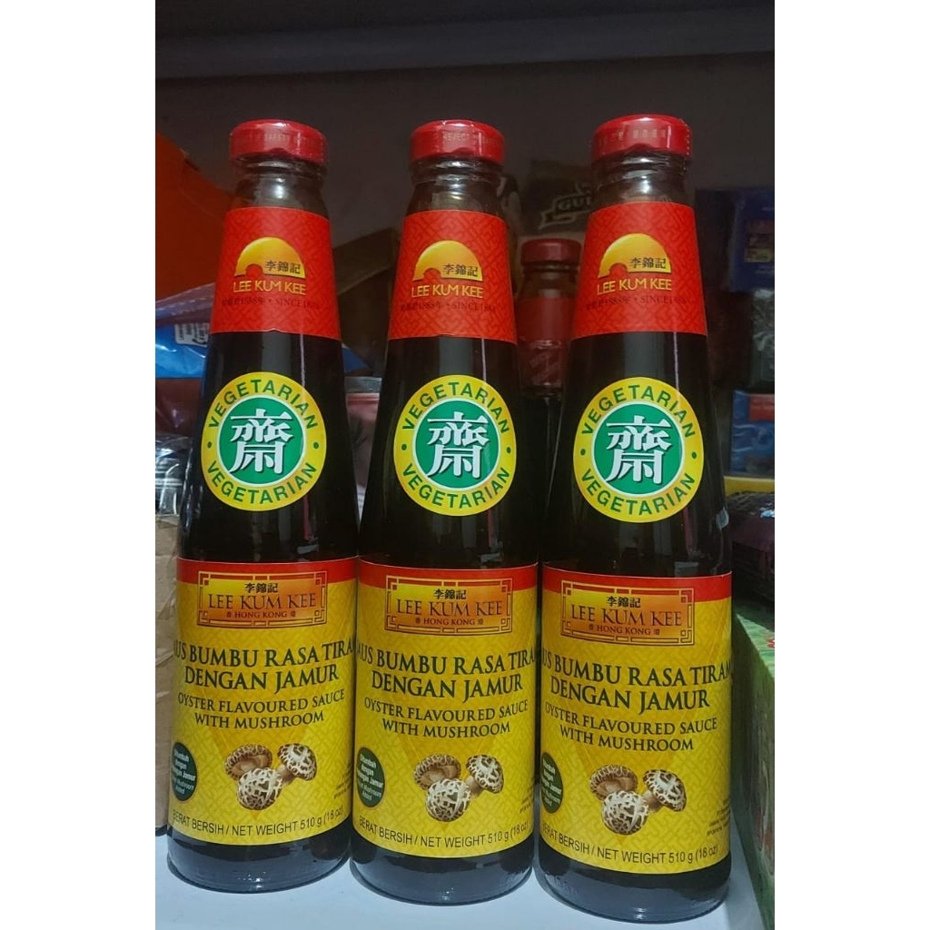 

Lee Kum Kee Saus Tiram Vegan/Vegetarian 510ml