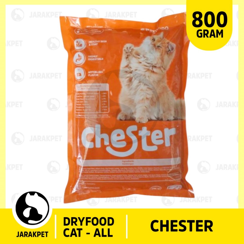 Chester cat 800 gram - Chester Tuna dryfood - Chester freshpack - Cester - Ches ter - Chester freshp