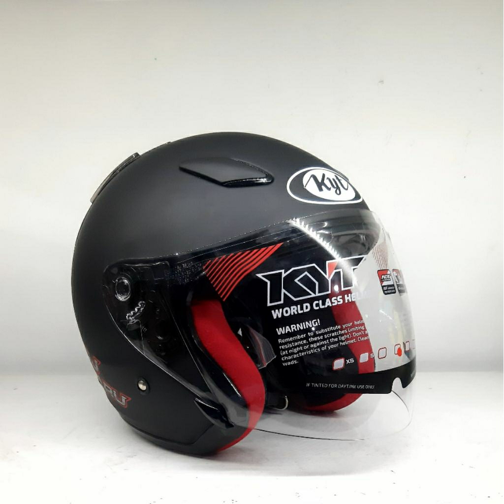 Helm Kyt Dj Maru Black doff