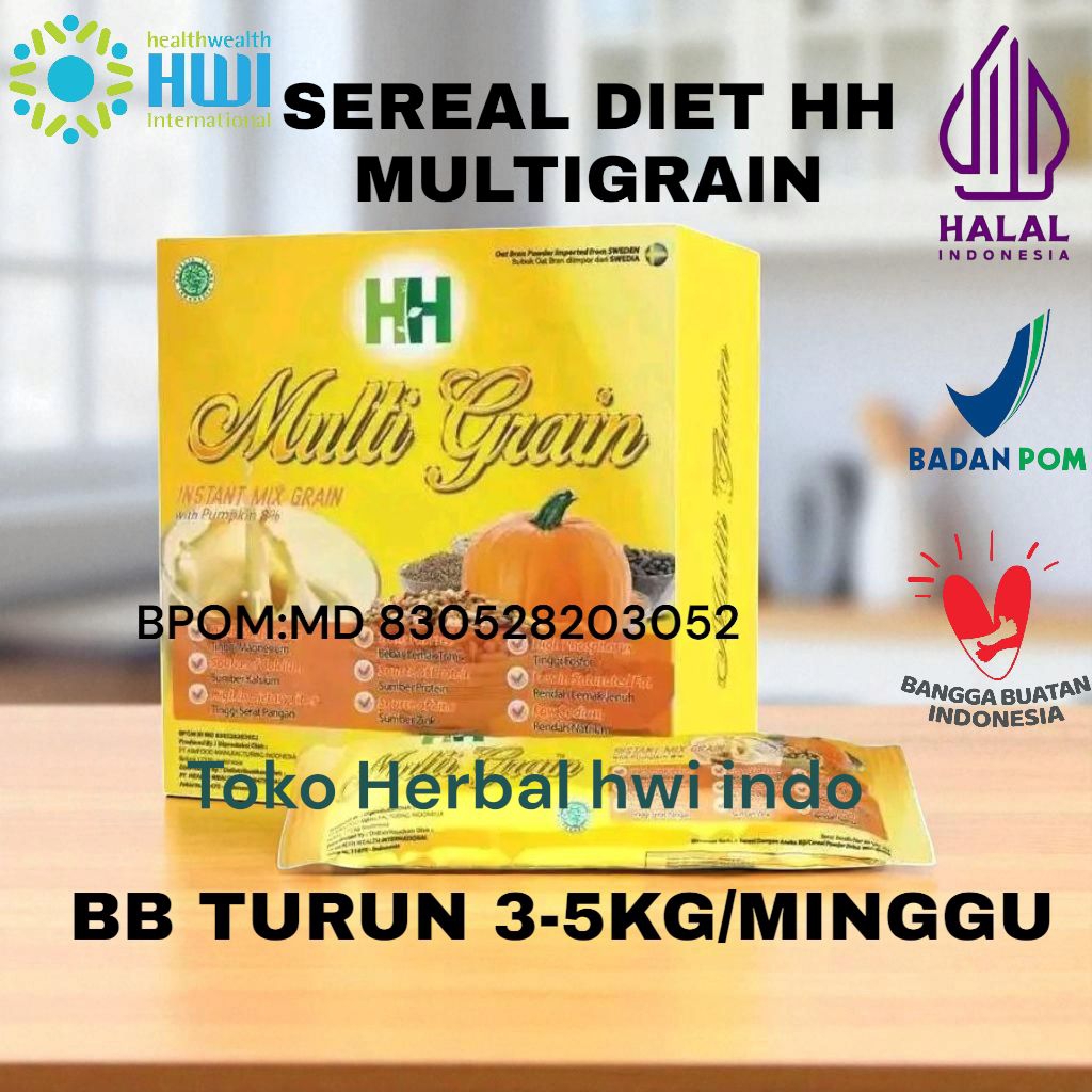 

HH MULTIGRAIN SEREAL DIET /SEREALLABU KUNING