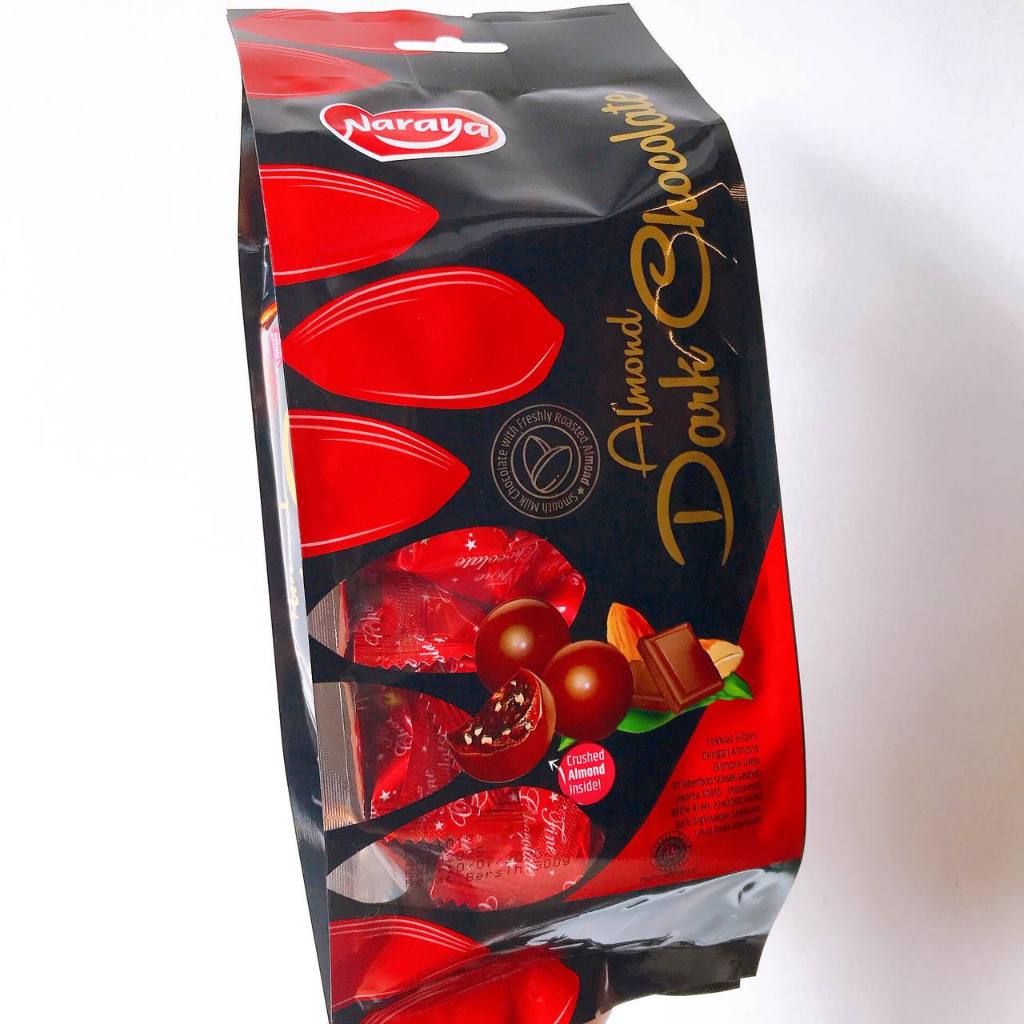 

Coklat Naraya Almond Dark 300gr