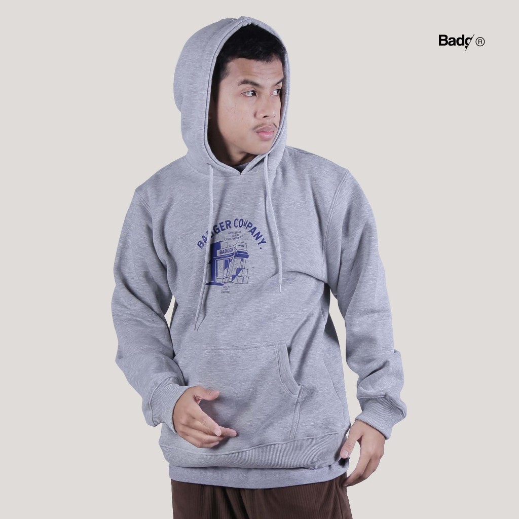 Badger Sweater Pullover Hoodie TO PLAY Misty