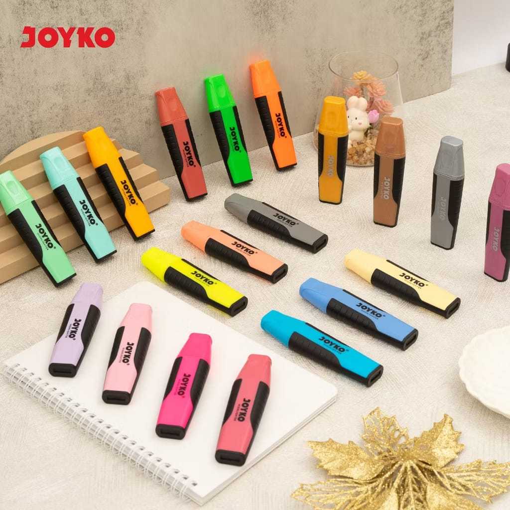 

( 1 PCS ) JOYKO HIGHLIGHTER PENANDA WARNA JOYKO PASTEL COLOR HL-70