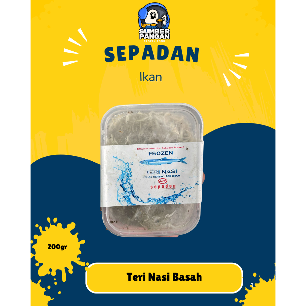 

Sepadan Ikan Teri Nasi Basah 200gr