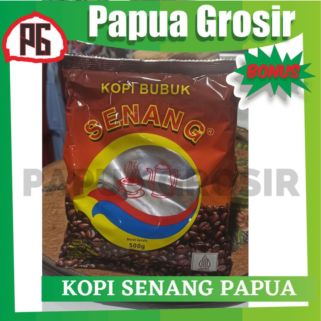 

KOPI SENANG PAPUA KOPI PAPUA ORIGINAL
