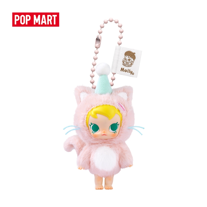 POP MART Baby Molly Pocket Friends Series - Vinyl Plush Pendant Blind Box Action Figure Birthday Gif