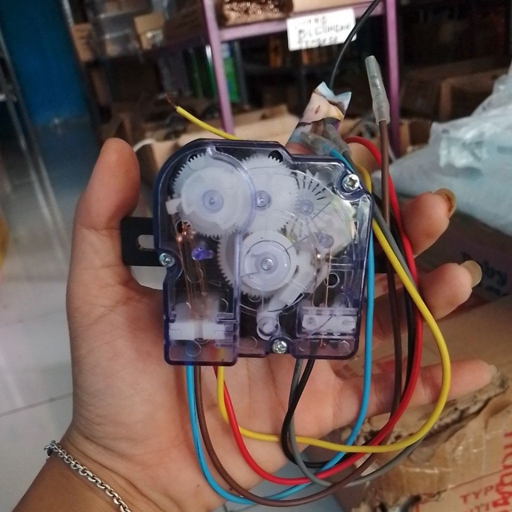 timer mesin cuci 6 kabel