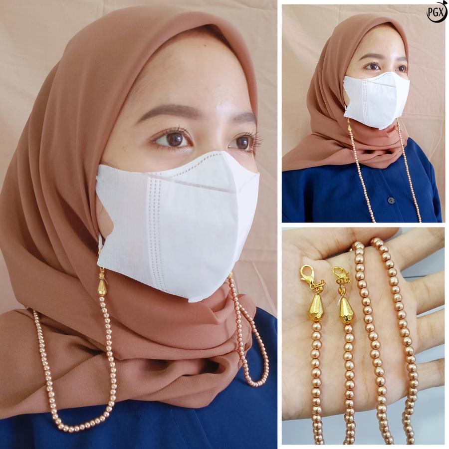 Tali Strap Masker Mutiara Premium