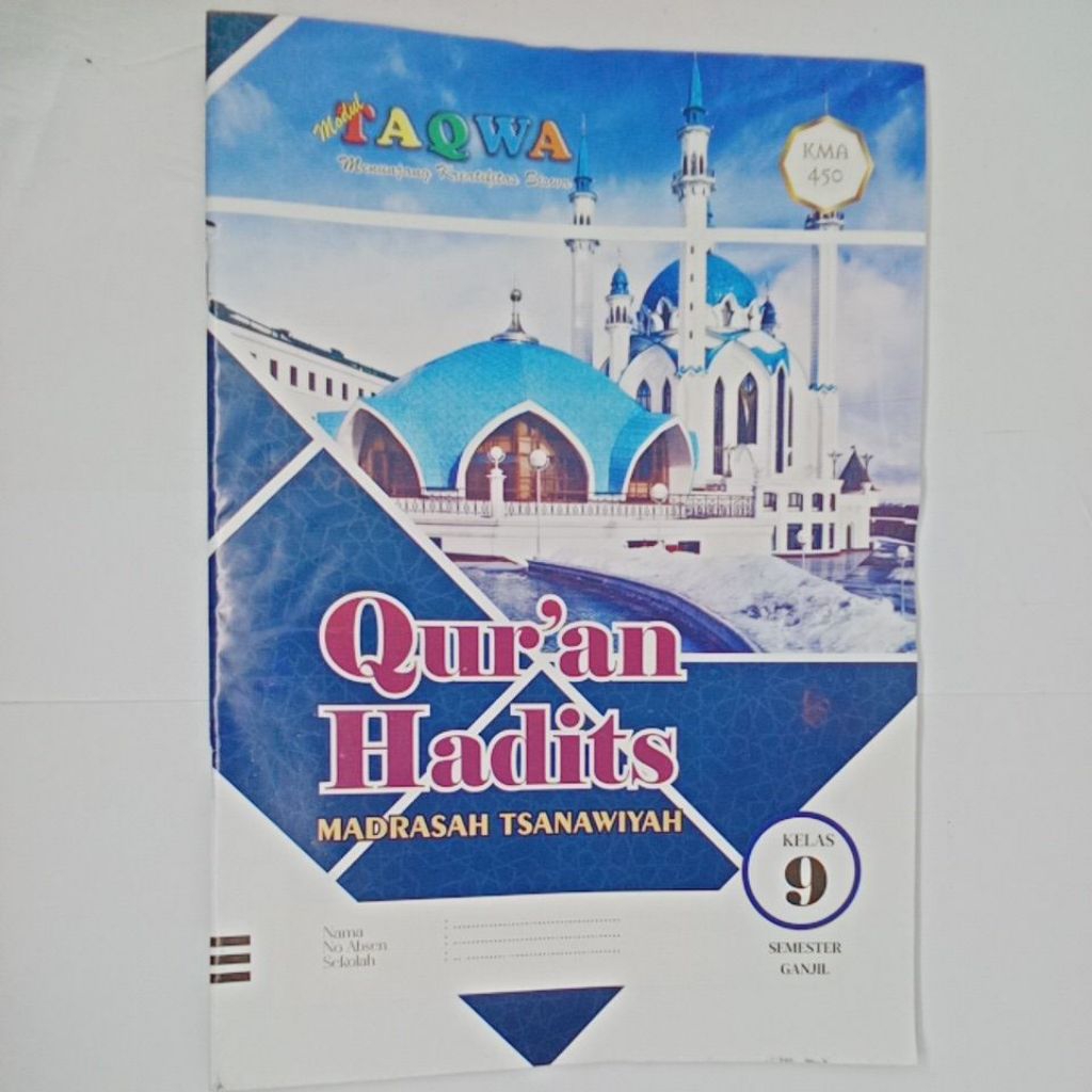 LKS MTS SMP Quran hadis KELAS 9 SEMESTER 1